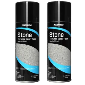 Bur3350-ssp-2 Nadamoo Stone Texture Spray Paint 2 Cans