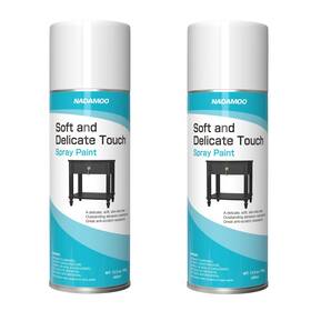 Nadamoo Bur3351-stsp-2 Soft And Delicate Touch Spray Paint For Cabinet Furnitue Matte Black 2 Cans
