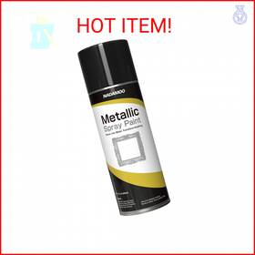 Nadamoo Bur3354-m-s-1 Metallic Spray Paint Silver - Fast-drying Finish For Diy Crafts Models