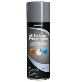 Bur3390-p1 Nadamoo All Surface Primer Spray One-part Epoxy Matte Gray 1 Can Enhance Adhes