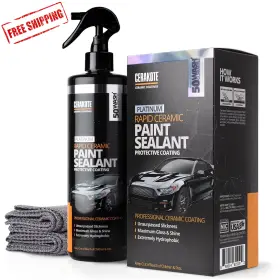 Nic Industries Inc 445004078052 Cerakote Platinum Rapid Ceramic Paint Sealant Spray Coating - 12 Fl Oz