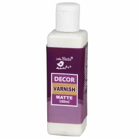 100ml-matte Nicole Crafts Cr72917 3 Pack Little Birdie Decor Varnish
