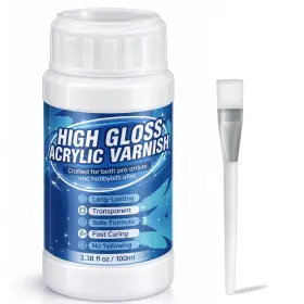 Bxhyggqq001 Nozerix Acrylic Varnish Gloss For Painting Non-yellowing Resists C