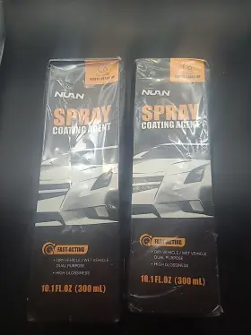 Nuan 970961779991 2 X Spray Coating Agent Car Protection Quick Wax Polish 10.1 Fl. Oz. Ea