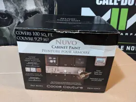 Nuvo 891056001819 New Nib Giani - Cabinet Paint Cocoa Couture Deep Brown 62oz Kit