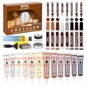 Nybq 614158602766 Wood Furniture Repair Kit- Set Of 41 Laminate Vinyl Floor Kit Fil