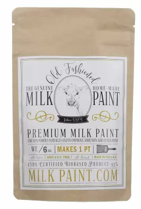 Old Fashioned Milk Paint 837654230145 Oyster White Packaged In Dry Powder Add Water For