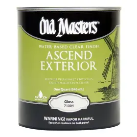 Old Masters 086348713048 Ascend Water-based Uv Protective Finish 1 Quart-gloss