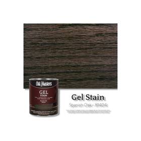 Old Masters 81404 Semi-transparent Spanish Oak Oil-based Alkyd Gel Stain 1 Quart