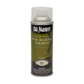 92410 Old Masters Gloss Clear Oil-based Marine Spar Varnish Spray 12 Oz