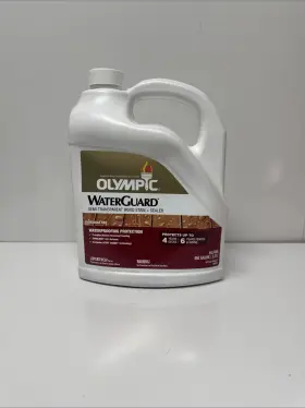55174xia Olympic Waterguard 1 Gal Sequoia Red Semi-transparent Exterior Stain And Sealer