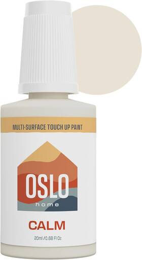 Oslo Home 313115042040 Touch Up Paint Calm 20ml Matte With Brush In Bottle Quick Drying For Ki