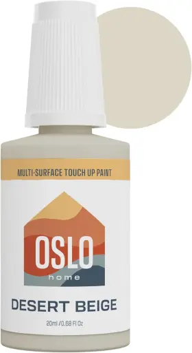 Oslo Home 445040249270 Porcelain Appliance Touch Up Paint Desert Beige 20ml High Gloss With Brush In