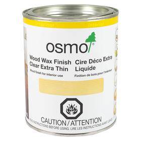 Osmo 10200005 Wood Wax Finish Clear Extra Thin 1101