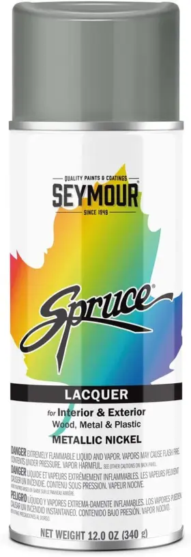 104109 Paint 98-17 Spruce Metallic Enamel Spray Nickel