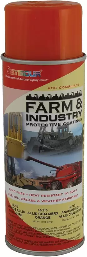 16-210 Paint 16210 Farm And Industry Enamel Spray Allis Chalmers Orange