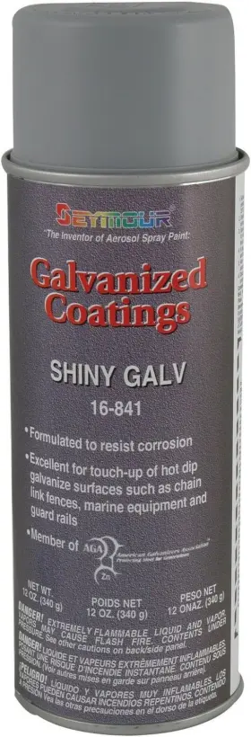 16-841 Paint 313045262211 Galvanized Coatings Spray Shiny