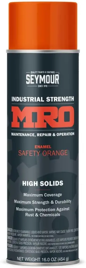 620-1451 Paint Industrial Mro High Solids Spray Safety Orange