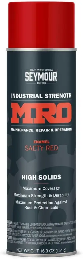 620-1423 Paint 6201423 Industrial Mro High Solids Spray Safety Red 16 Ounce Pack O