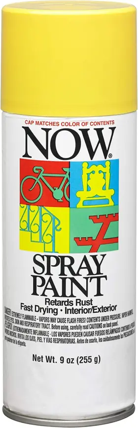 21206 Paint Sundries Solutions Fba 9 Oz Krylon Now Sunshine Yellow Enamel Spray