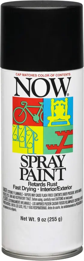 55276830 Paint Sundries Solutions Fba 9 Oz Krylon 21213 Black Now Enamel Spray Gloss