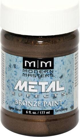 Paint Sundries Solutions Me396-06 6 Oz Modern Masters Me396 Bronze Metal Effects Reactive Metallic