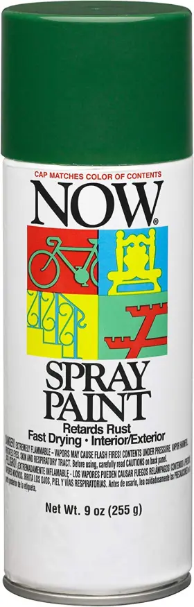 Now-21205 Paint Sundries Solutions 9 Oz Krylon 21205 Now Hunter Green Enamel Spray
