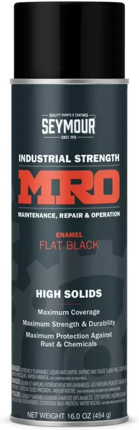 Tm620-1433 Paint 620-1433 Industrial Mro High Solids Spray Flat Black 16 Ounce Pack Of 1
