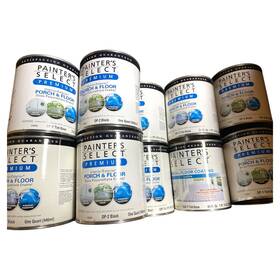 Painters Select 248005 Premium Porch And Floor Gloss Polyurethane Enamel Paint - 14 Quart