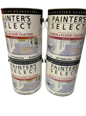 Ugf-5 Painters Select 4 Gallons Painter S Urethane Gloss Porch And Floor Coating Medium Gray Ugf5