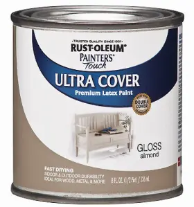 1994730 Painters Touch Ultra Cover Paint Almond Gloss 1/2-pt