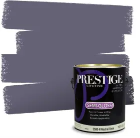 4-4-parent Paints Exterior Paint And Primer In One Curio Gray Semi-gloss 1 Gallon