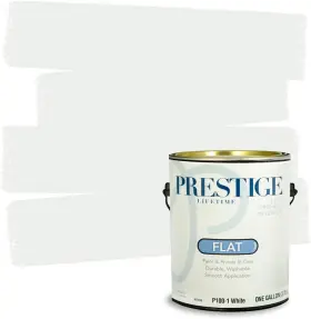 P100-1 Paints Interior Paint And Primer In One 1 Gallon Flat White