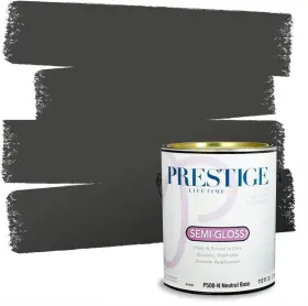 P500-n-sw7069 Paints Interior Paint And Primer In One 1-gallon Semi-gloss Comparable Mat