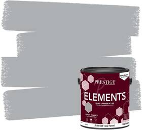 Paints R-500-grf Elements Interior Paint And Primer In One Semi-gloss 1 Gallon Gray Fla