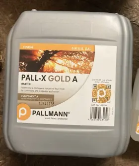 Pallmann 060784631308 Pall-x Gold Matte Waterborne Hardwood Floor Finish - Component A Only