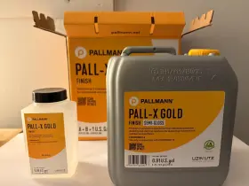 163117 Pallmann Pall-x Gold Hardwood Floor Finish A B Warterborne 1 Gallon 450-500 Sqft 163117 Pallmann Pall-x Gold Hardwood Floor Finish A B Warterborne 1 Gallon 450-500 Sqft