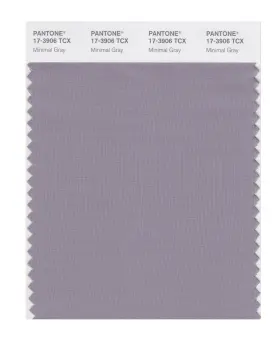17-3906x Pantone 848826014357 Smart Color Swatch Card Minimal Gray
