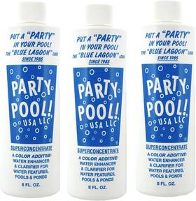 Party Pool Llc 47016-00008 3 Pack - Color Additive Blue Lagoon