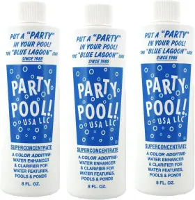 47016-00008 Party Pool Llc 3 Pack - Color Additive Blue Lagoon