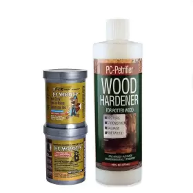 01216 Pc Products Pc-products Pc-woody Wood Repair Woody 12 Oz And Petrifier 16 Kit Tan