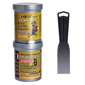 Pc Products 63320 Pc-woody Wood Repair Epoxy Paste Kit With 12 Oz Tool Tan
