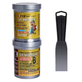 63320 Pc Products Pc-woody Wood Repair Epoxy Paste Kit With 12 Oz Tool Tan