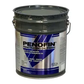 158280 Penofin 5 Gal Label Penetrating Oil Finish 250 Voc Cedar Blue