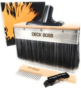 Perdura Gge061 Deck Stain Brush Applicator - Boss By 7 Inch Paint Sta