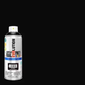 Pinty Plus 429576272406 Evolution Acrylic 10.9 Oz. Matt Jet Black Water Base Spray Paint