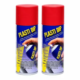 11201 Plasti Dip 2can Fba Red 11 Oz Spray Coating 2 Pack Peelable Rubber For W