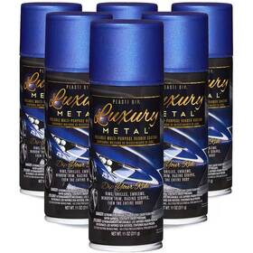 Plasti Dip 313108476418 11 Oz. Luxury Metal Ultrasonic Blue Metallic Spray Paint 6-pack