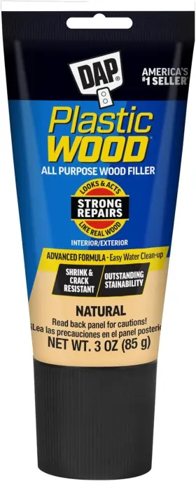 Plastic Wood 070798005808 Dap All Purpose Latex Filler Natural 3 Oz