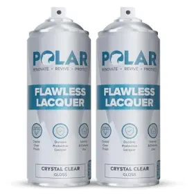 Polar Specialist Coatings 060649074874 Clear Gloss Flawless Lacquer Spray - 2 X 13.5fl. Oz Coat